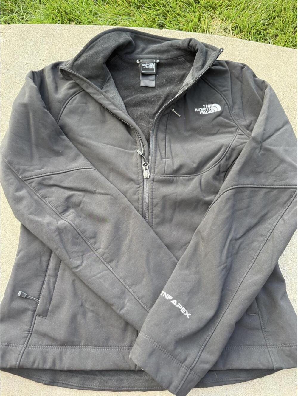 The North Face TNF Apex Black Softshell Jacket